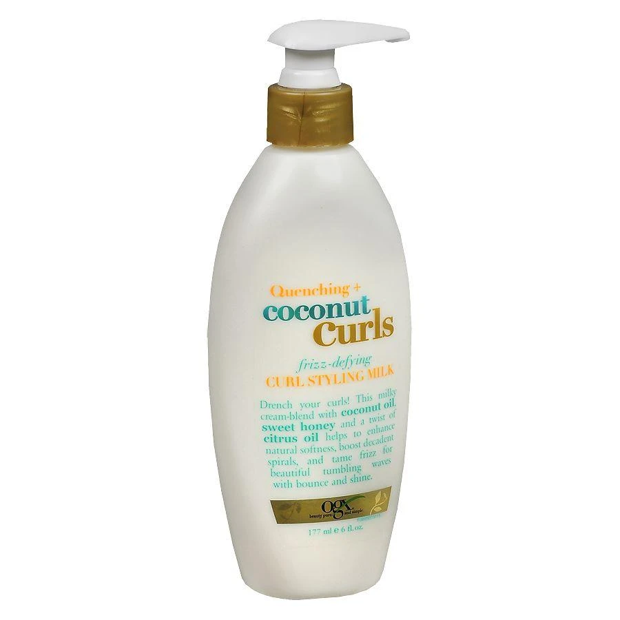 OGX Quenching Coconut Curls Frizz Defying Curl Mix 1