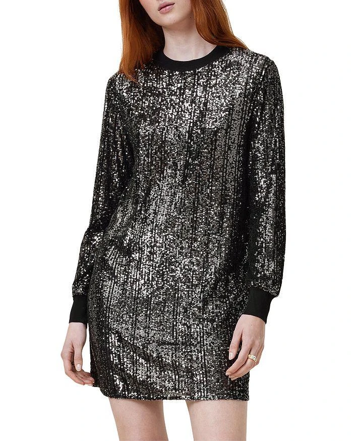 ALL SAINTS Solstice Sequined Mini Dress 1