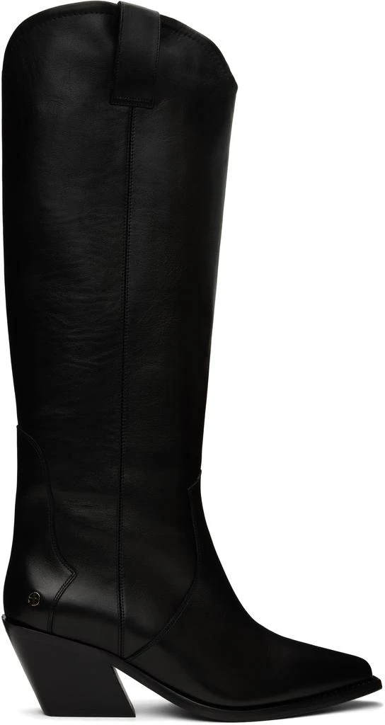 ANINE BING Black Tania Tall Boots 1