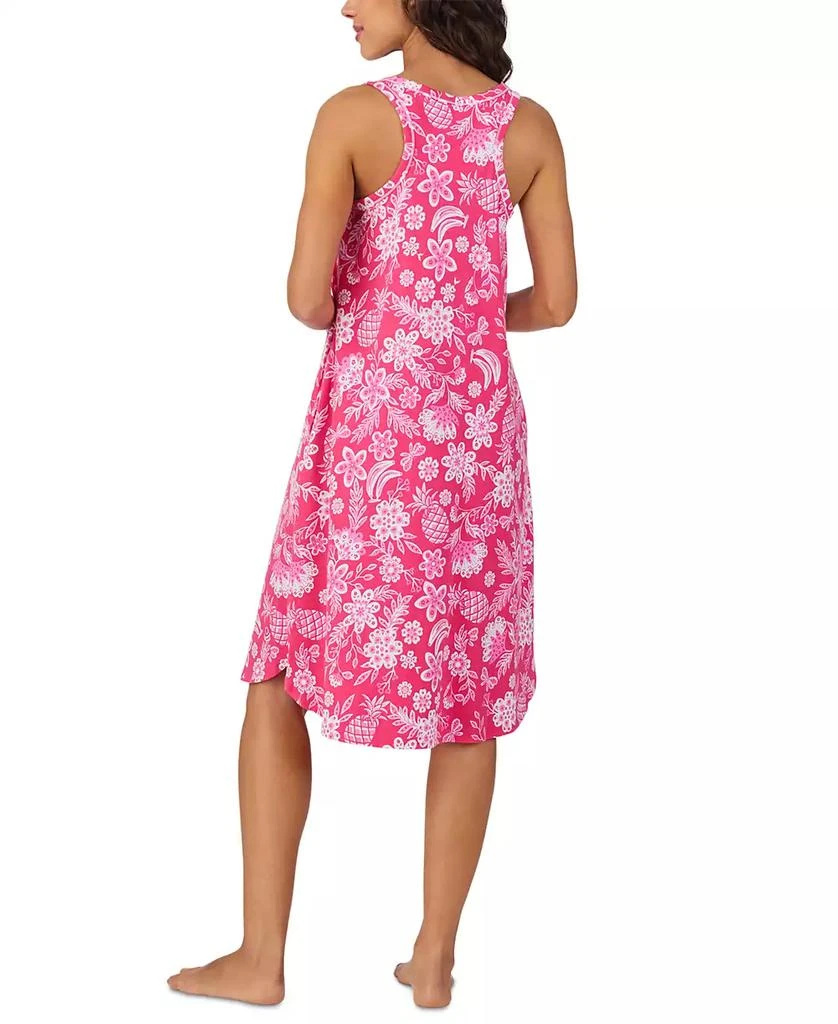 Cuddl Duds Women's Printed Sleeveless Midi Nightgown 4