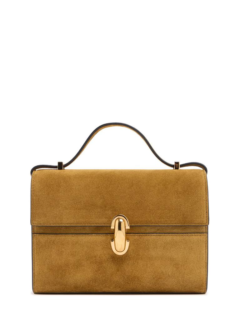 SAVETTE The Symmetry 19 Suede Shoulder Bag