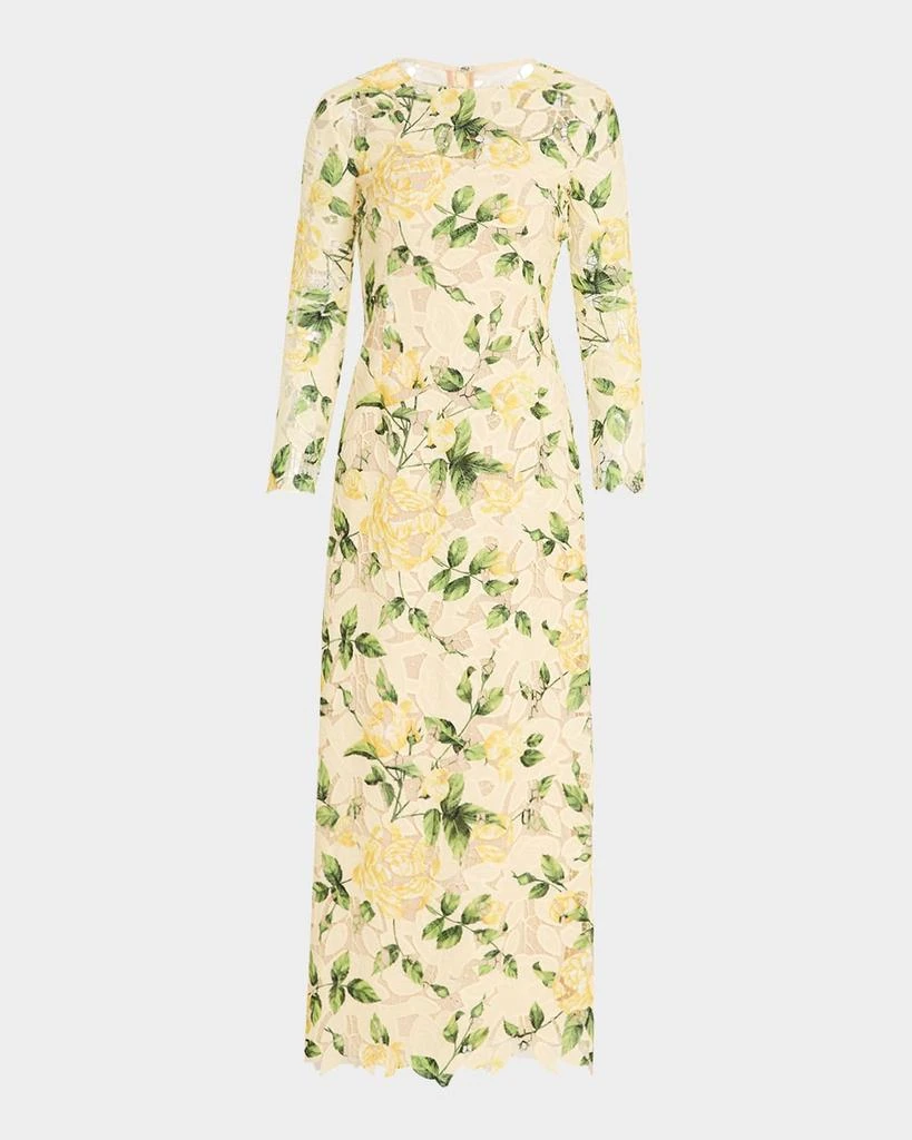 Shop Long-Sleeve Printed Garden Rose Guipure Maxi Dress on Sale at  BeyondStyle  Get 61% Off Long-Sleeve Printed Garden Rose Guipure Maxi Dress  with Limited-Time Flash Deals, Exclusive Discounts, and Special Offers.