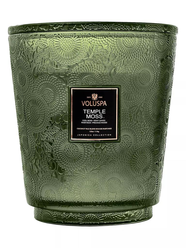 Voluspa Japonica Temple Moss 5-Wick Hearth Candle