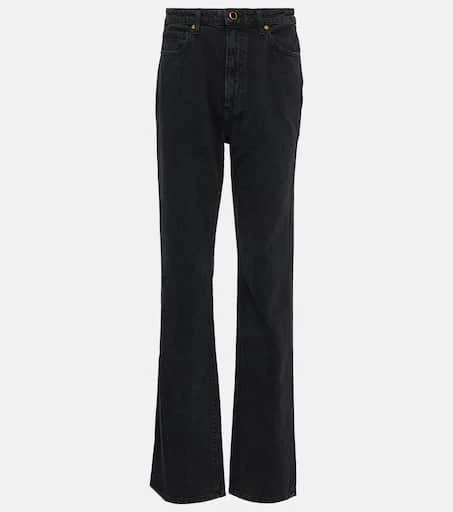 Khaite Danielle high-rise straight jeans 1