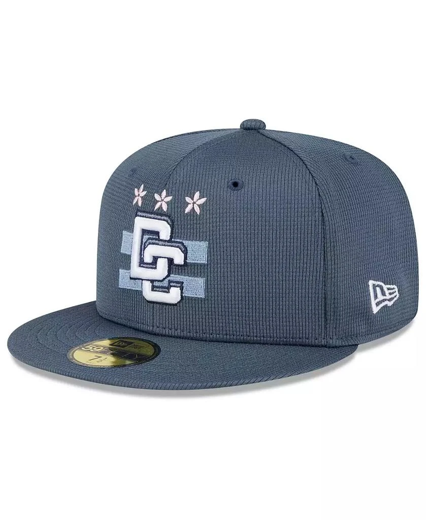 New Era Men's Blue Washington Nationals 2025 City Connect Batting Practice 59FIFTY Fitted Hat 1