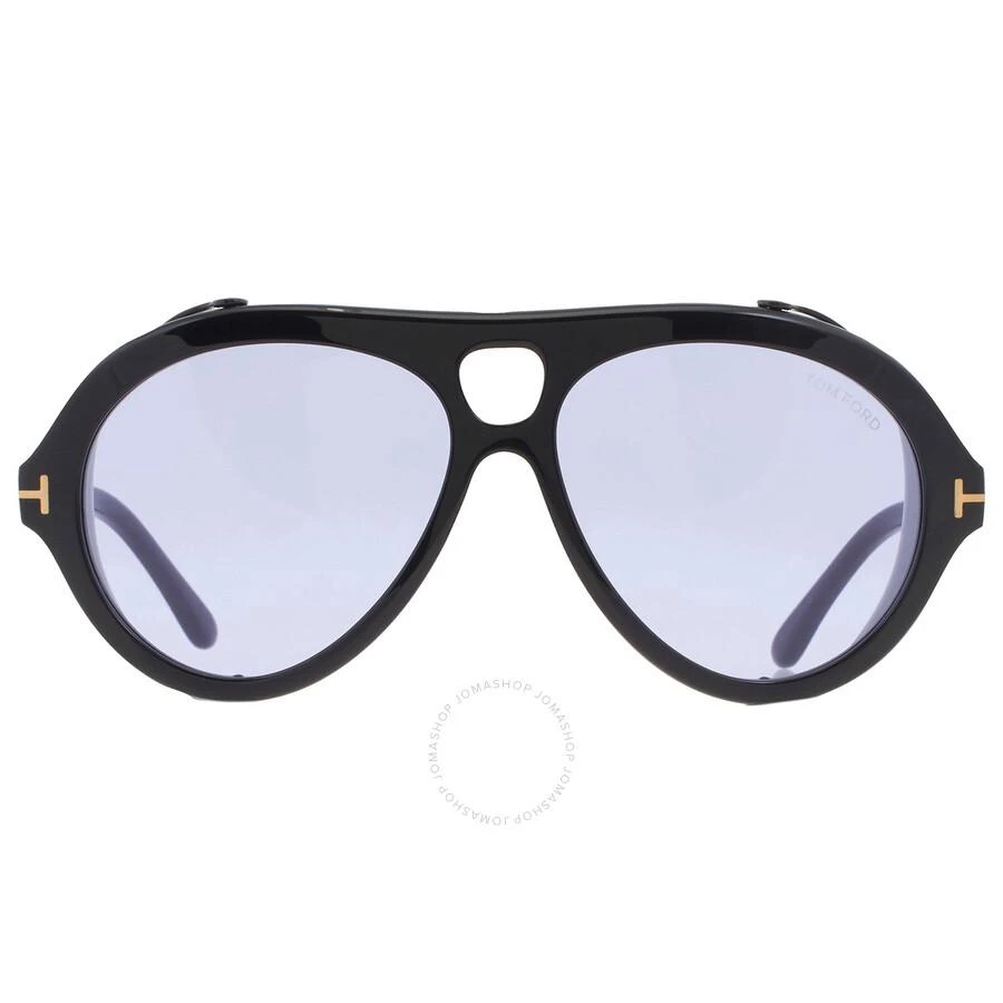 Tom Ford Neughman Violet Pilot Unisex Sunglasses FT0882 01Y 60 1