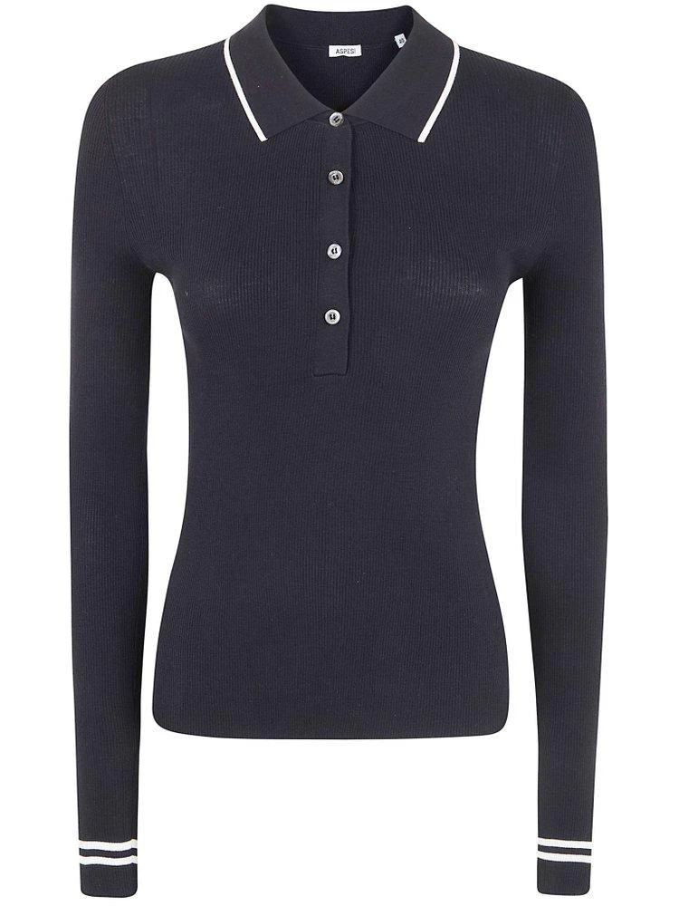 ASPESI Aspesi Knitted Polo Shirt