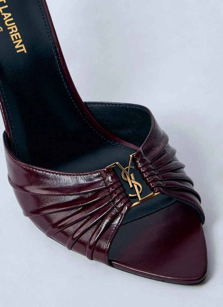 Yves Saint Laurent Babylone Heeled Mules 3