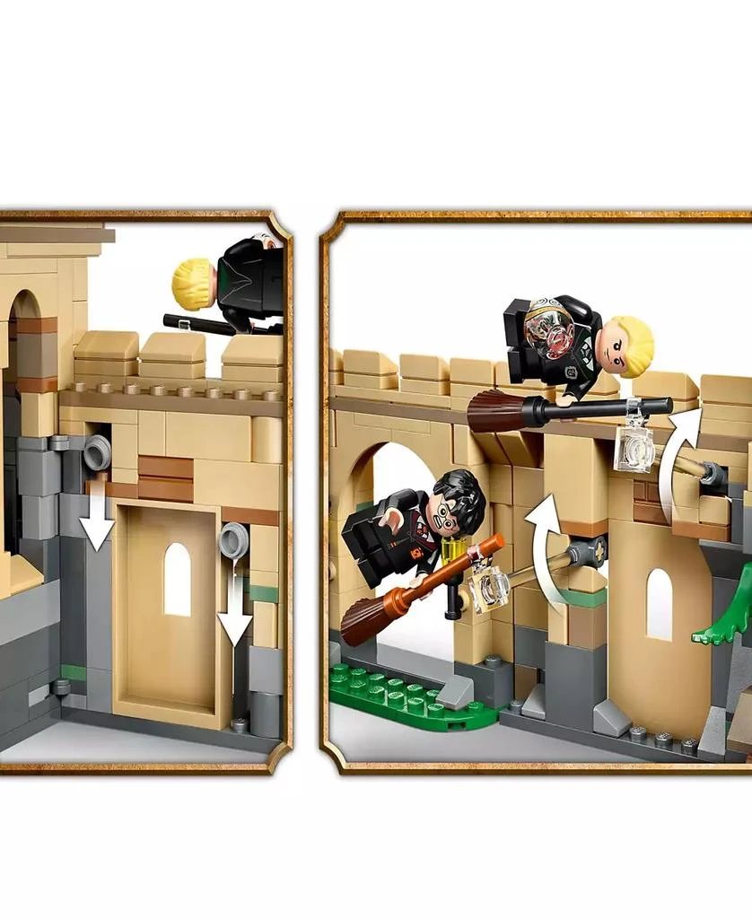 LEGO Harry Potter Hogwarts Castle: Flying Lessons Building Toy 76447, 651 Pieces 3