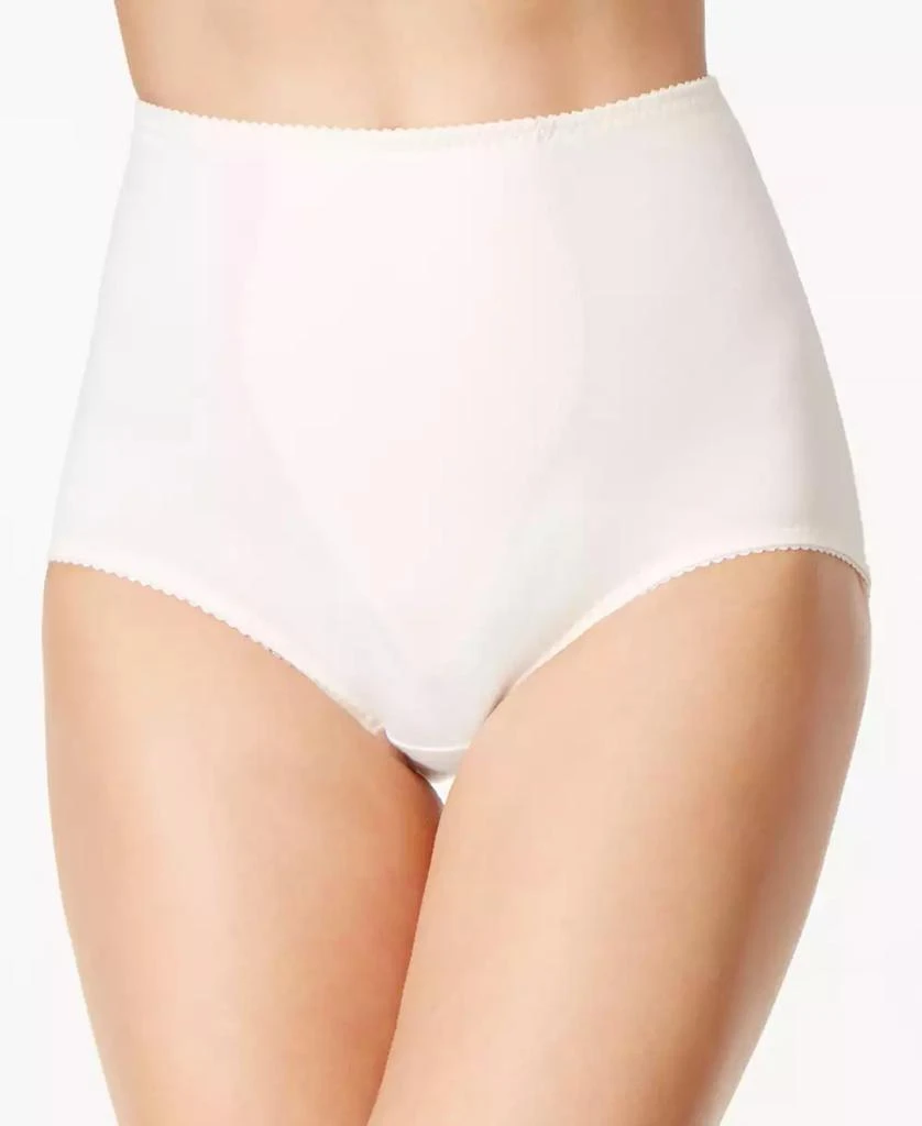 Bali Women's  Light Tummy-Control Cotton 2-Pack Brief Underwear X037 2