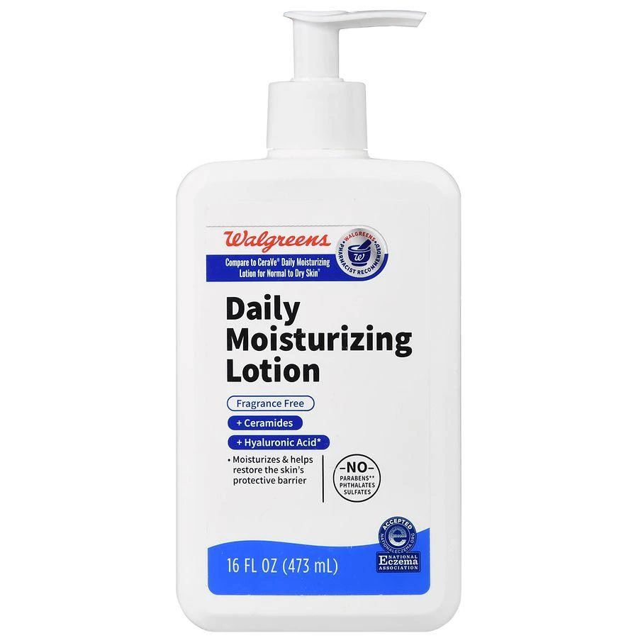 Walgreens Daily Moisturizing Lotion Fragrance Free 1