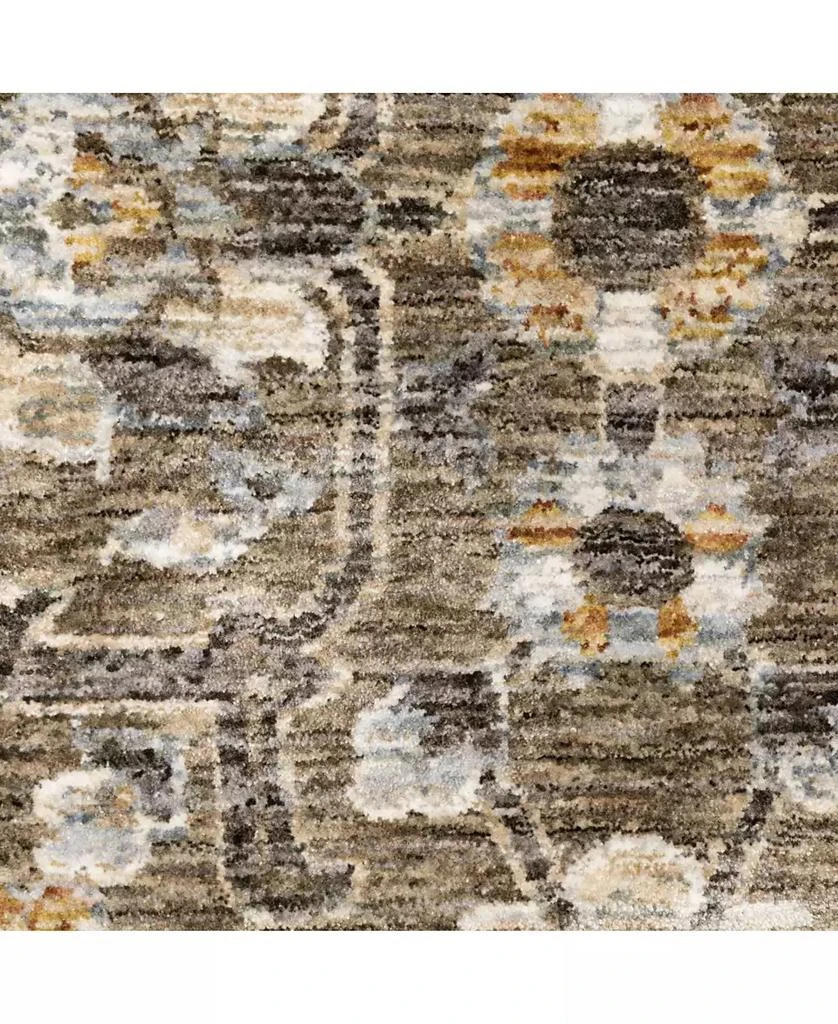 Oriental Weavers Maharaja 532D Gray and Tan 7'10" x 10'10" Area Rug 6