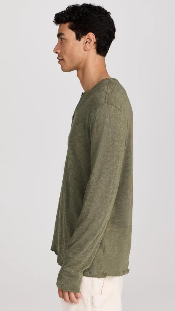 ATM Anthony Thomas Melillo Slub Jersey Destroyed Wash Henley 3