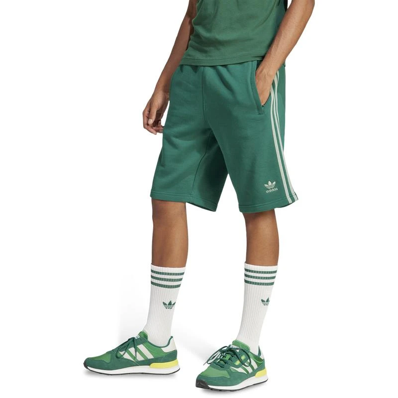 adidas gazelle silver green womens Adidas Original 3 STRIPE SHORT Men's -SCARLET/CREW BLUE  Moesports