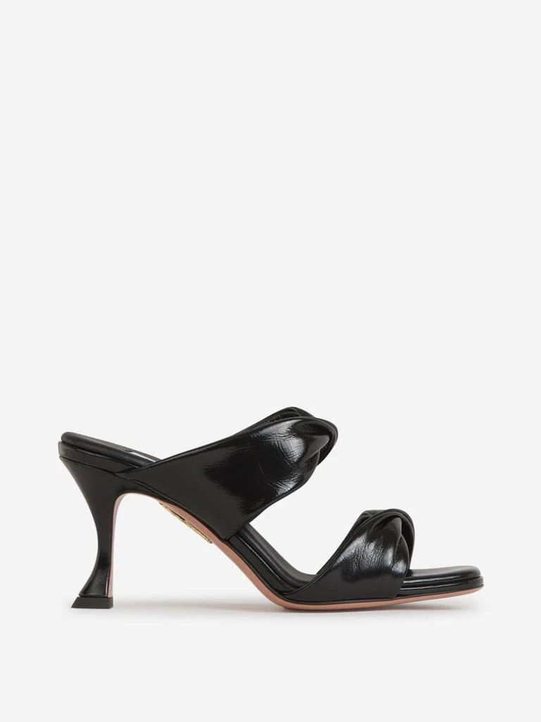Aquazzura Aquazzura Twist Leather Sandals 1