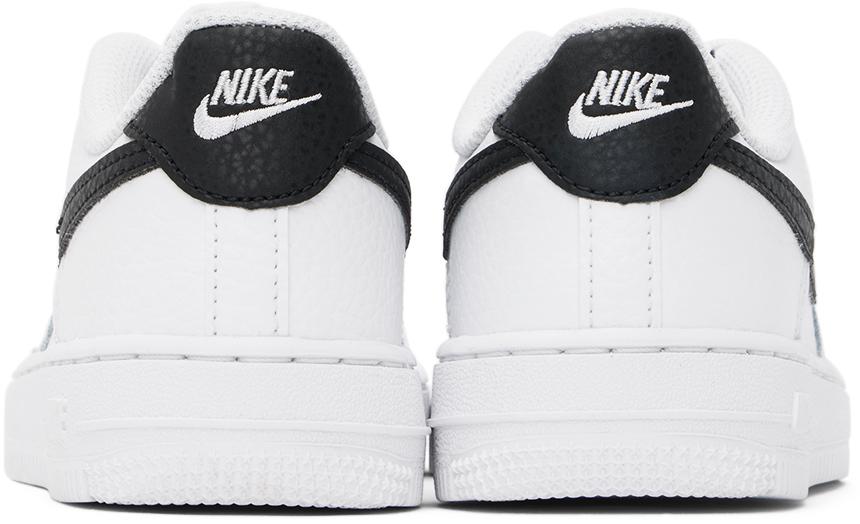 NIKE Kids White Force 1 Little Kids Sneakers