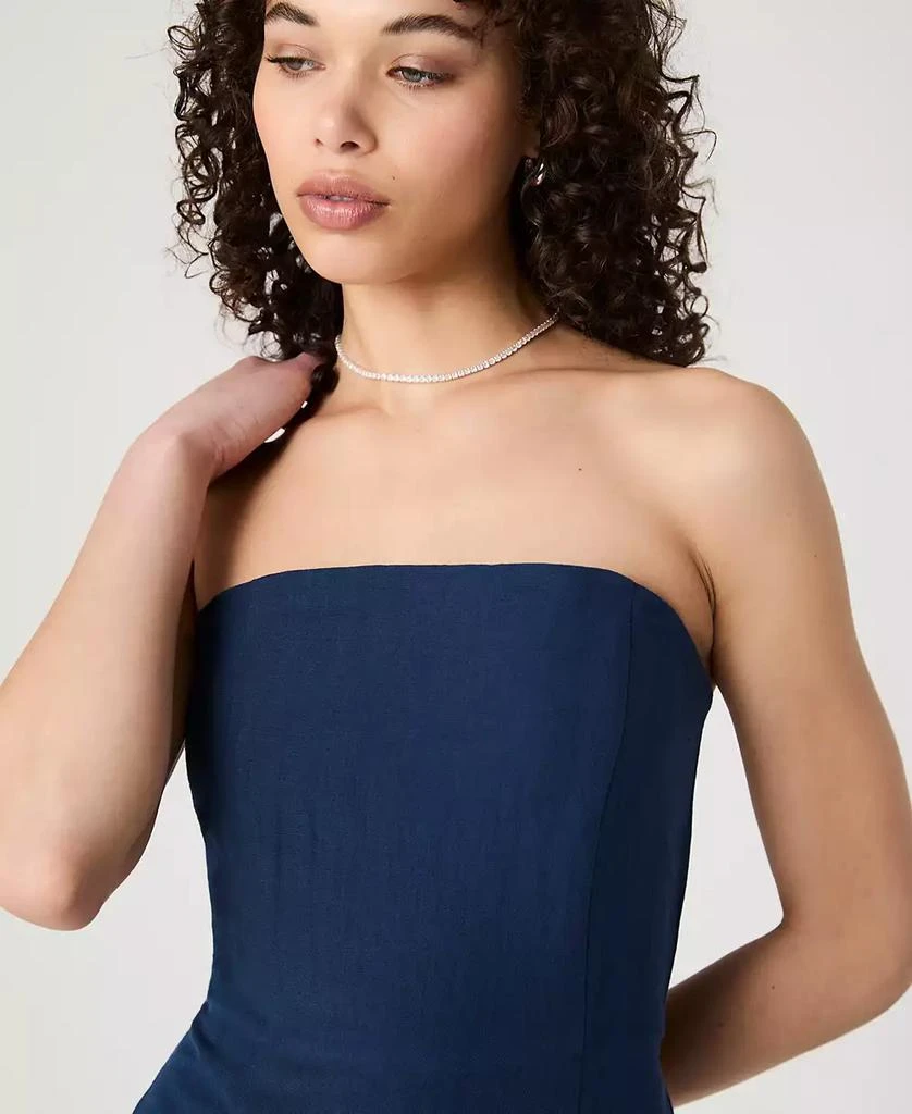 French Connection Women's Birdie Strapless Minidress 4