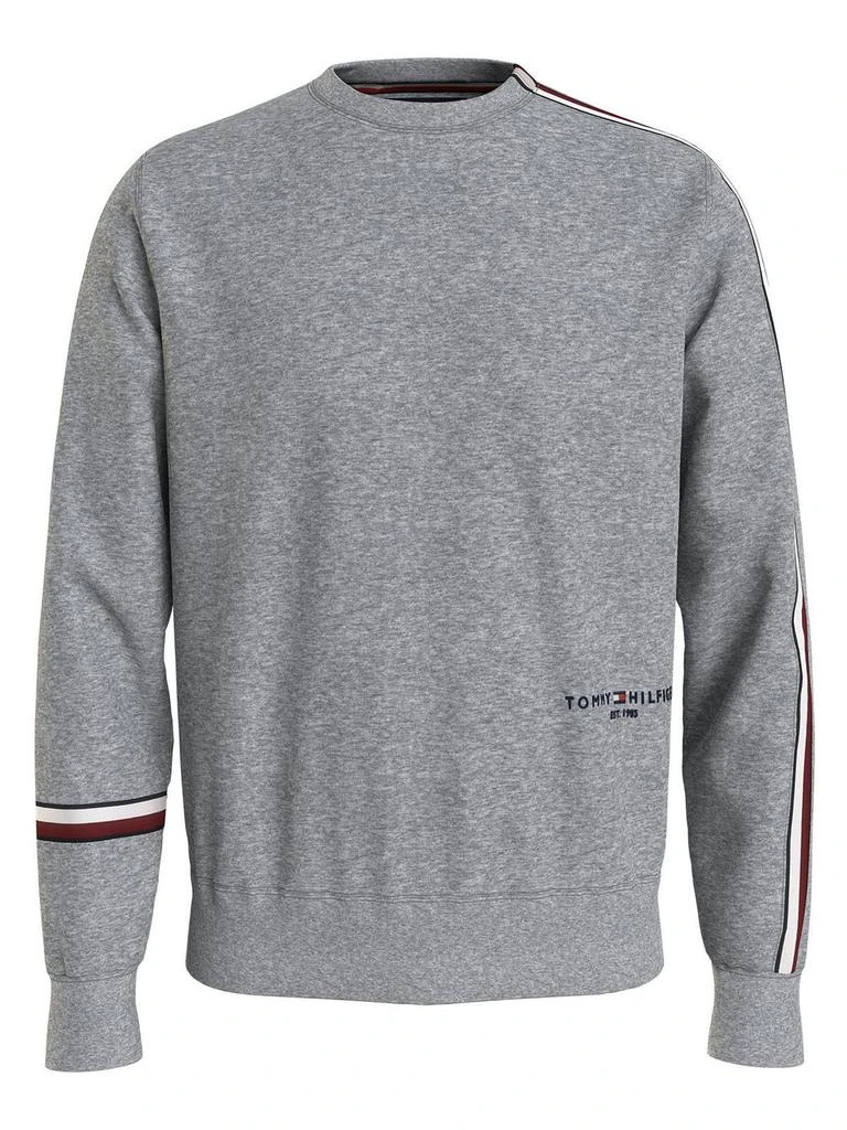 Tommy Hilfiger Mens Logo Crewneck Sweatshirt 1