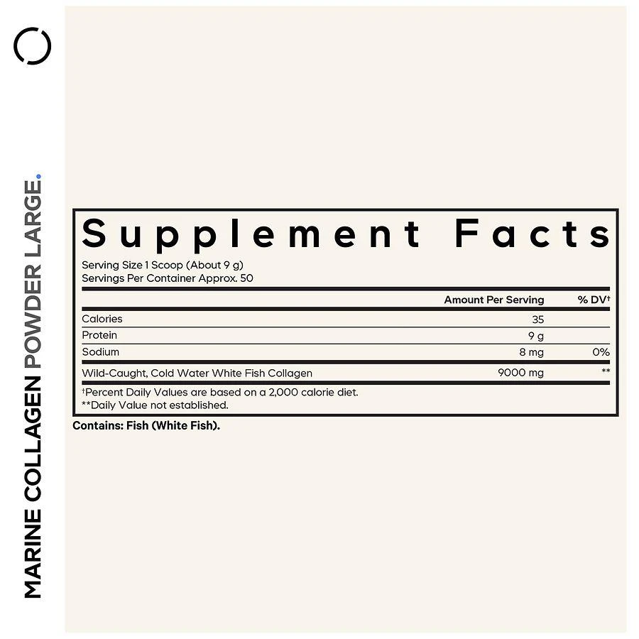 Codeage Wild Caught Marine Collagen Powder Unflavored 2