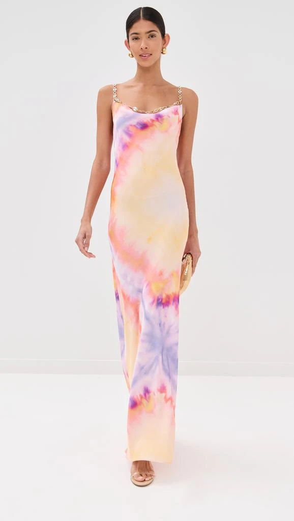 rabanne Tie-Dye Long Dress 5