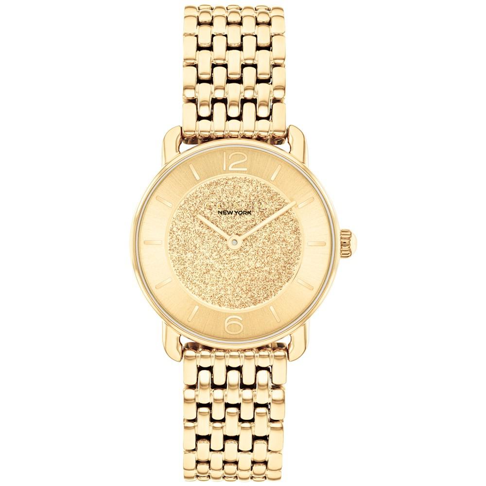 COACH Women's Gold Elliot Stainless Steel Watch 28mm