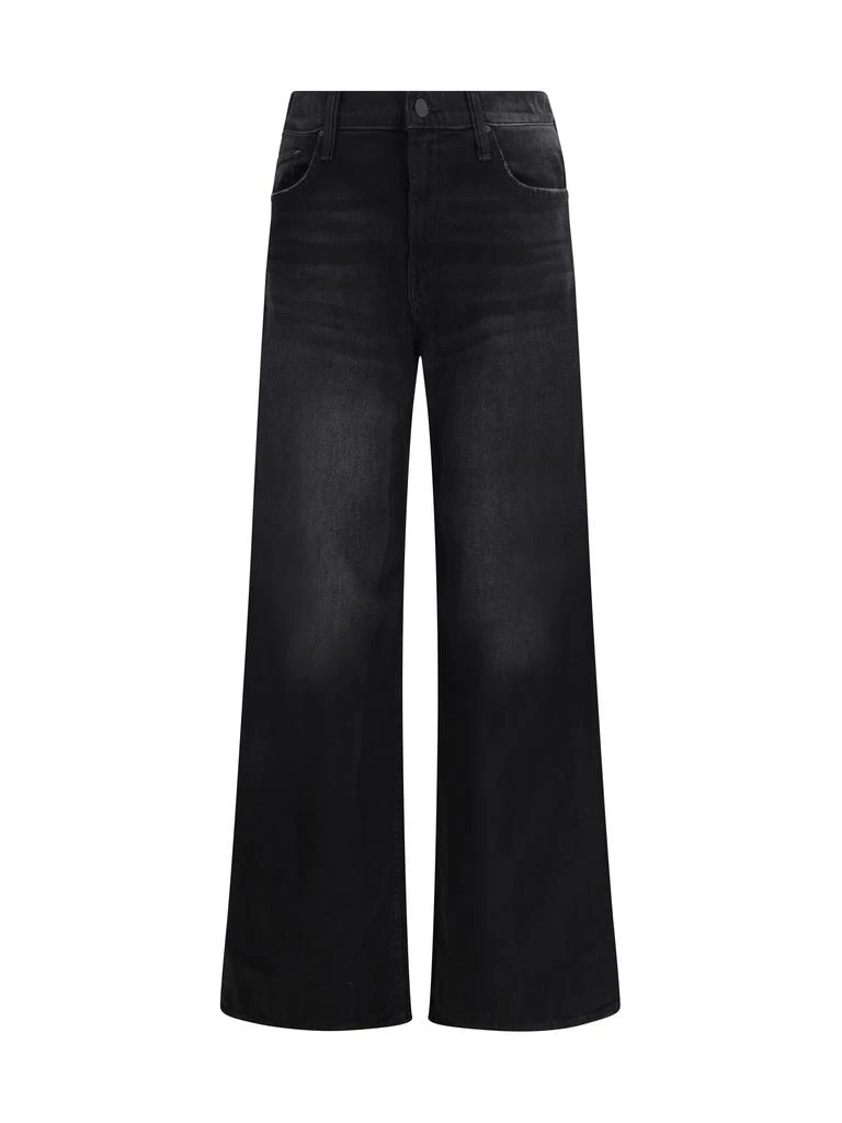 MOTHER DENIM The Spinner Zip Sneak Jeans 1