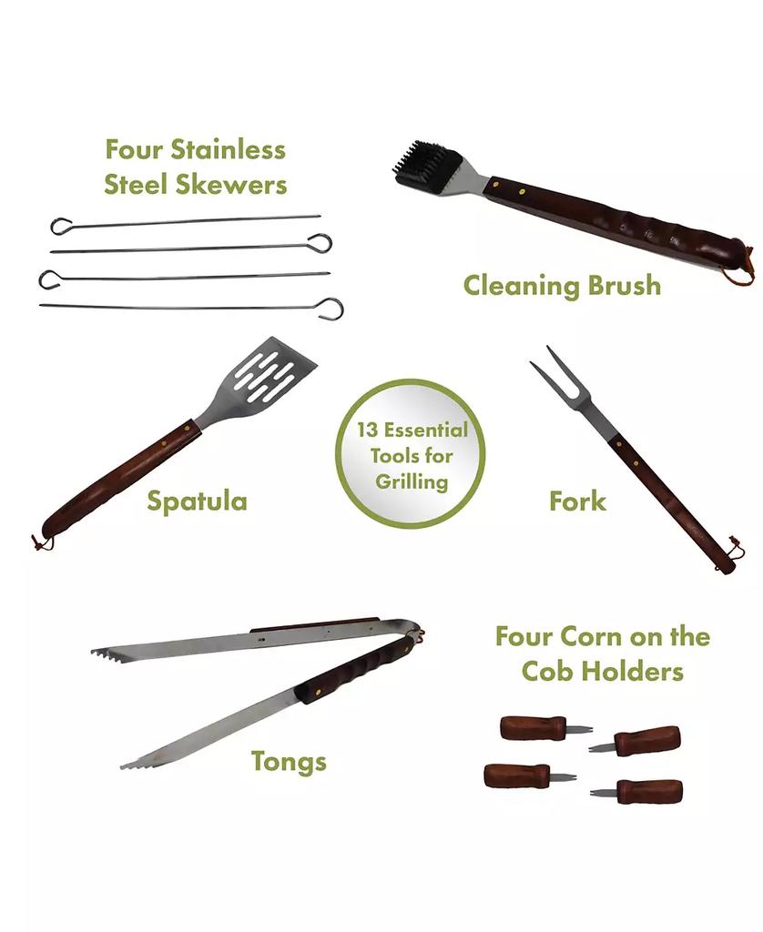 Cuisinart Wooden Handle Tool Set 13-Piece Set