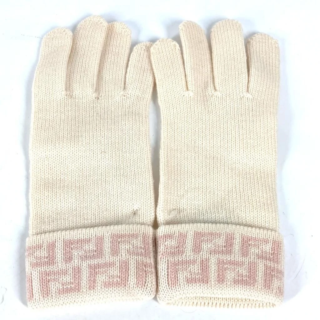 Fendi pink Wool Short Gloves (Pre-Owned)