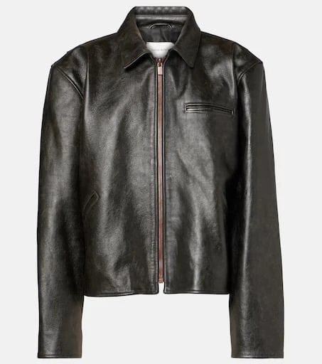 Magda Butrym Leather jacket 1