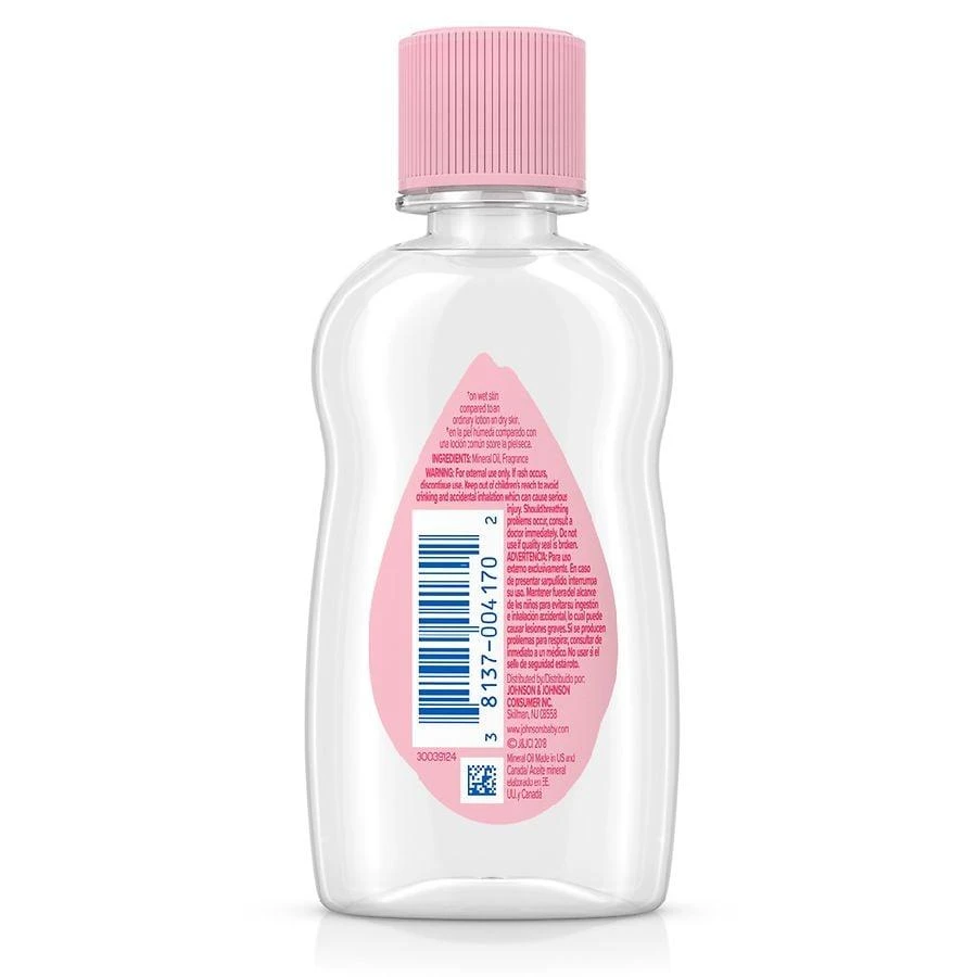 Johnson's Baby Oil, Pure Mineral Oil 2