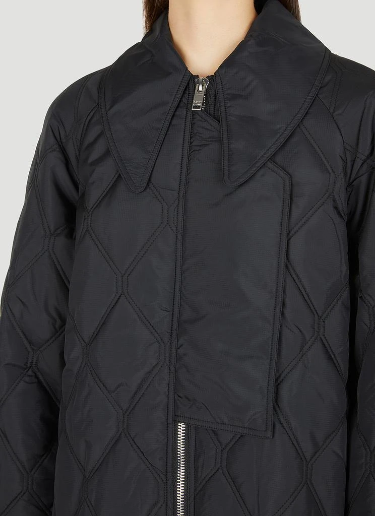 Ganni Quilted Coat 5