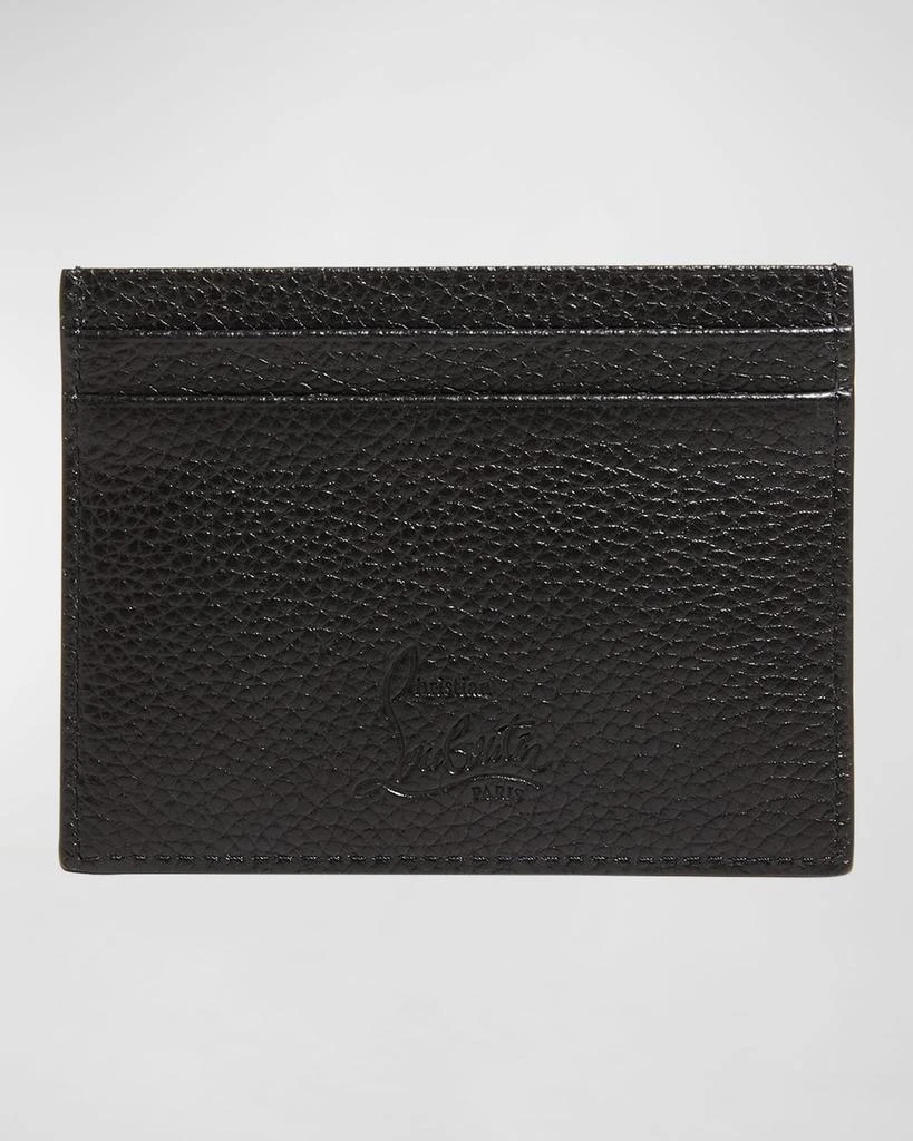 Christian Louboutin Kios Card Case in Leather with Loubinthesky Spikes 4