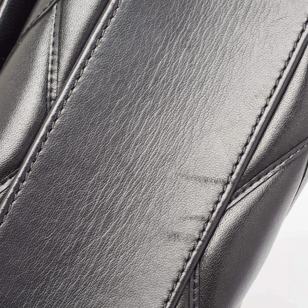 Louis Vuitton Louis Vuitton Black Leather Malletage GO-14 MM Bag 9