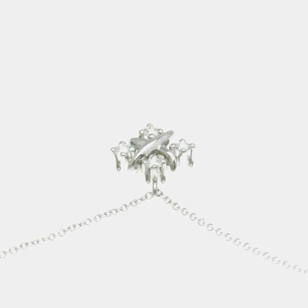Tiffany & Co. Tiffany & Co. Platinum Diamond Lynn Pendant Schlumberger Necklace 6