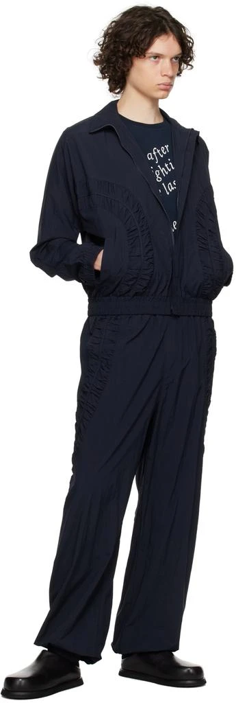 SAGE NATION Navy Fossil Track Pants M-WAIST-US-34 - Trousers  