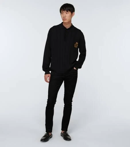 Dolce 
Gabbana Flexible leather loafers 2