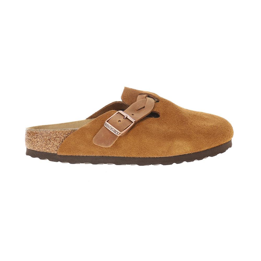 Birkenstock Boston Braid Suede Clogs