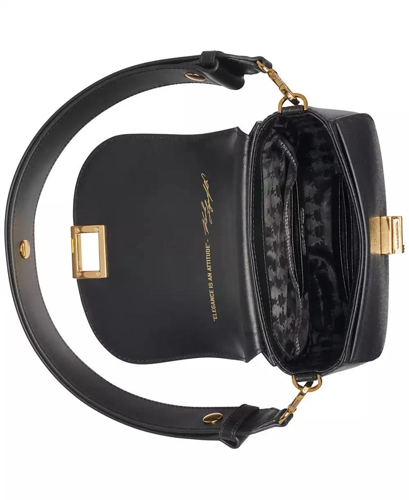 KARL LAGERFELD PARIS Ivette Leather Crossbody 3