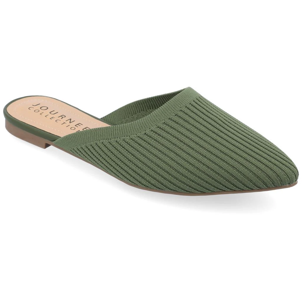 Journee Collection Journee Women's Wide Width Aniee Mule Flats 1