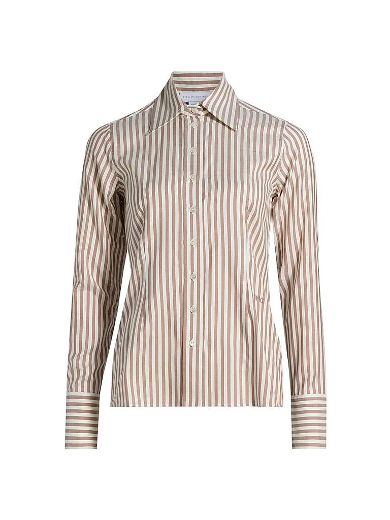 Stella McCartney Silk Stripe Slim Shirt 1
