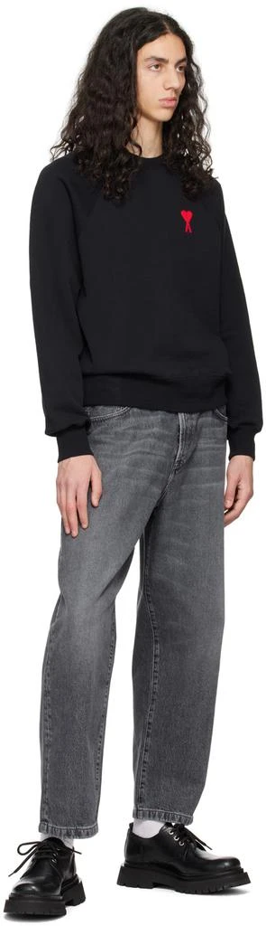 AMI Black Ami de Cœur Sweatshirt 4