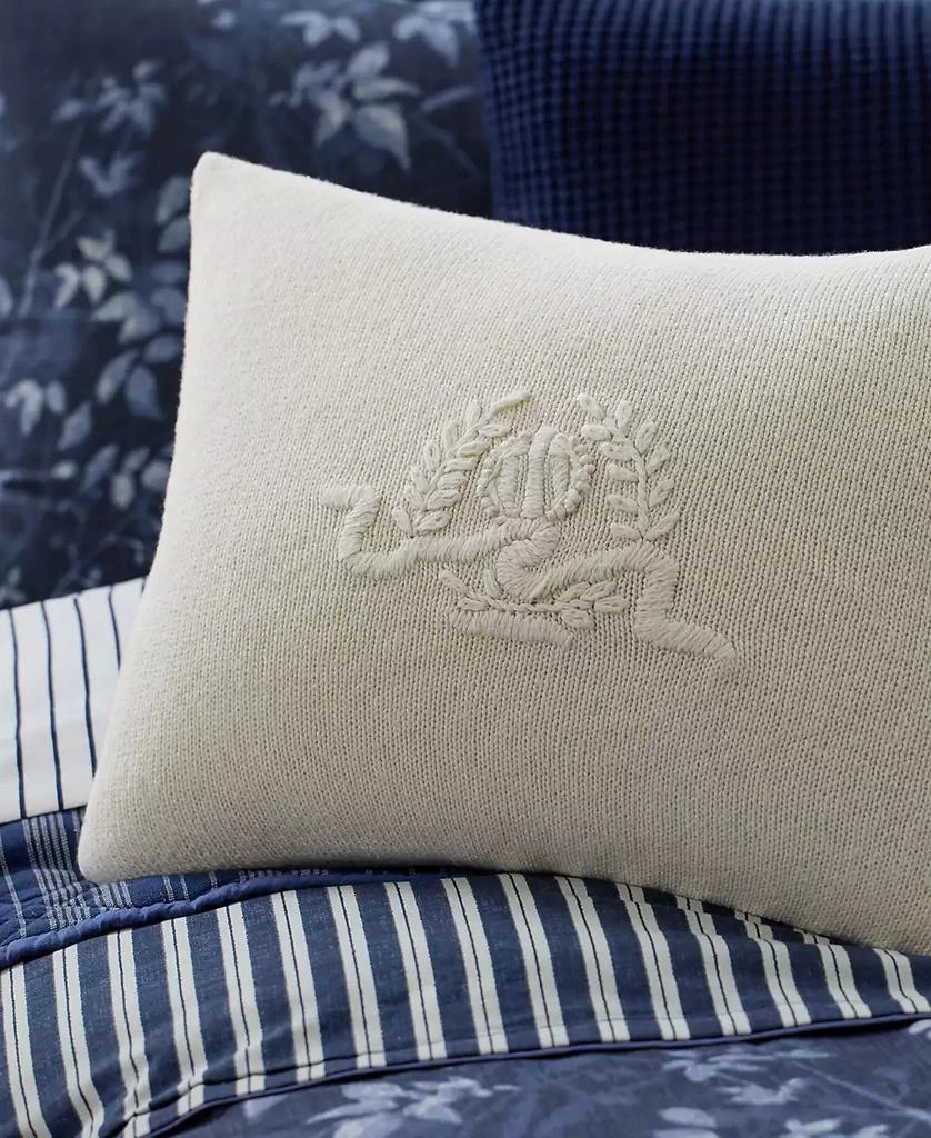 Ralph Lauren Lara Knit Decorative Pillow, 15" x 20" 2