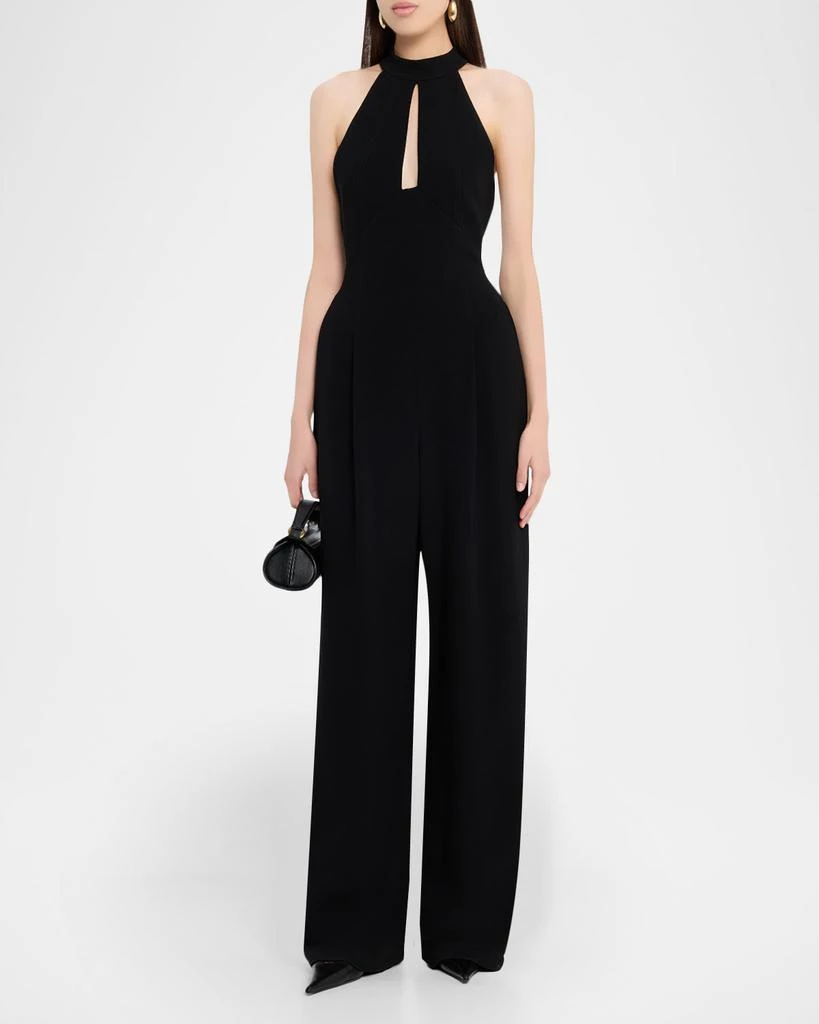 A.L.C. Lucie Wide-Leg Halter Jumpsuit 4