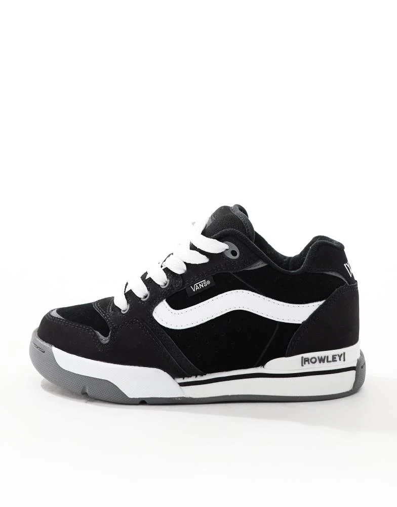 Vans Vans rowley XLT chunky trainers in black and white 5
