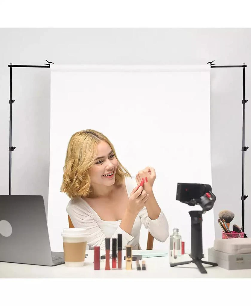 Yescom 8.5x10Ft Photography Background Backdrop Stand Kit Adjustable Crossbar 6 Packs 9