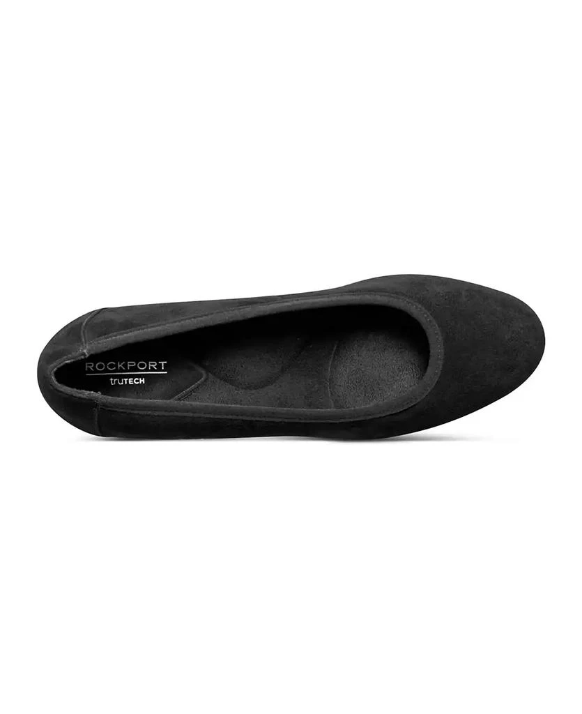Rockport Women's Rita Slip-On Almond Toe Dress Wedges 8