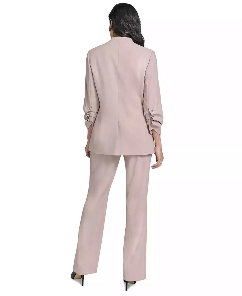 Calvin Klein Petite 3/4-Sleeve One-Button Blazer 6