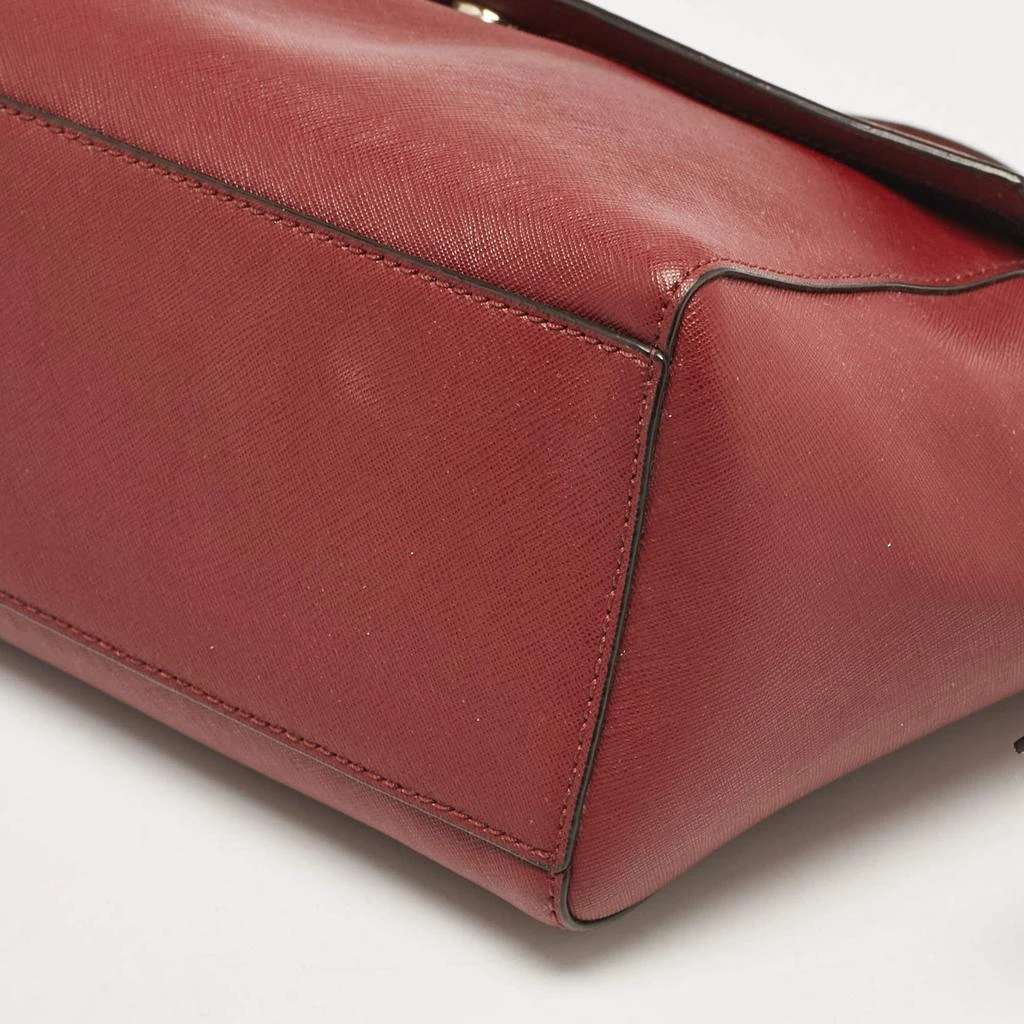 Kate Spade Kate Spade Maroon Leather Way Lilah Top Handle Bag 14