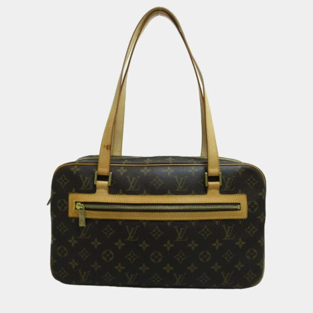 Louis Vuitton Louis Vuitton Brown Canvas Monogram Cite GM Crossbody Bag 1