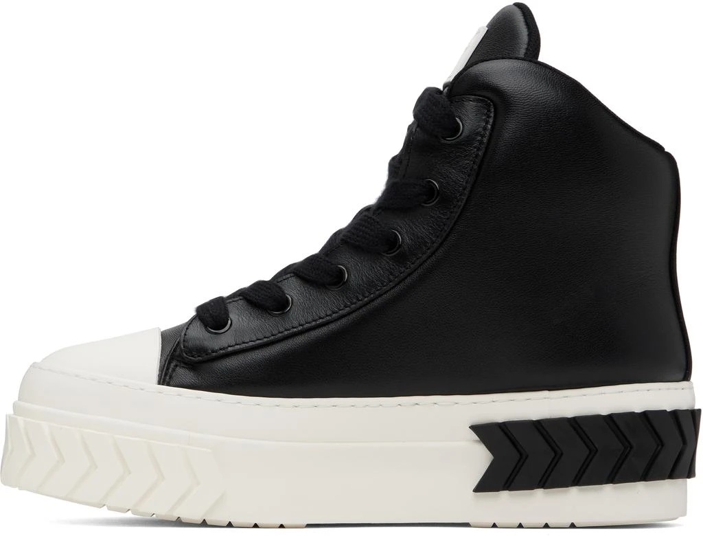 BOTH Black Tyres Platform Hi-Top Padded Sneakers 3